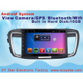 Android System Car DVD Player para Honda Accord 10,1 polegadas com navegação GPS